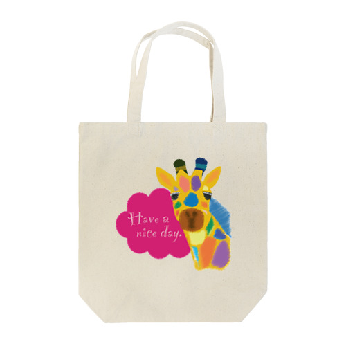 カラフルキリン Tote Bag