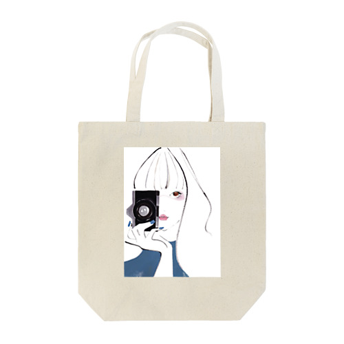 カメラ女子 Tote Bag