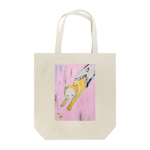 食べられねこちゃん Tote Bag