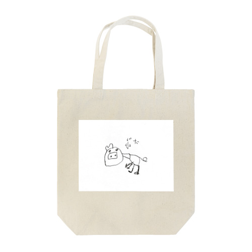 4さいのぶたさん Tote Bag