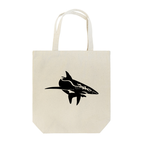 racing shark_No.002_BK Tote Bag