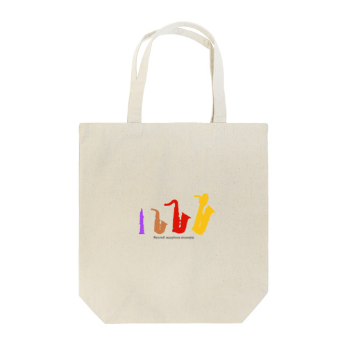 colorful Saxophone Tote Bag