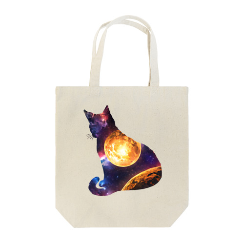 宇宙と猫002 Tote Bag