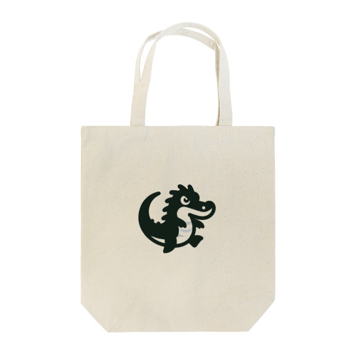 白黒のワニ Tote Bag