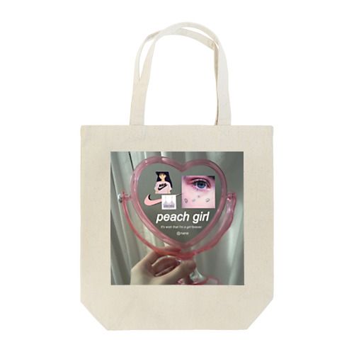 peach  girl Tote Bag