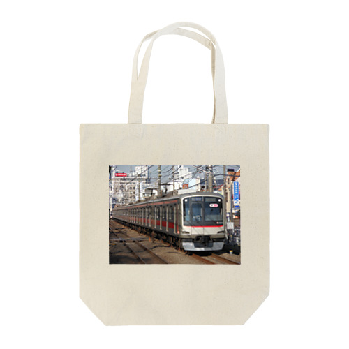 東急東横線の電車 トートバッグ