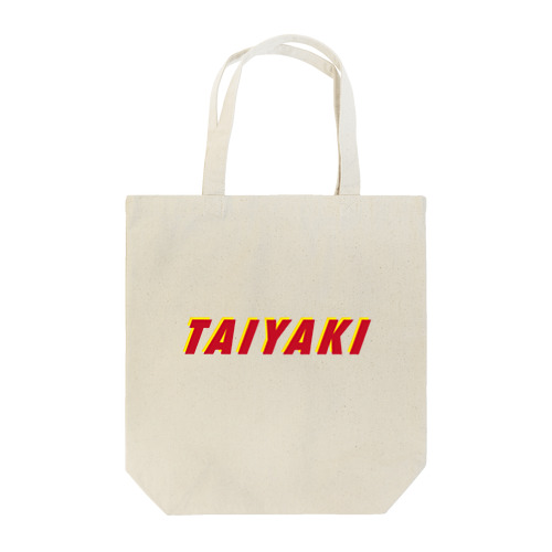 TAIYAKI ロゴ トートバッグ