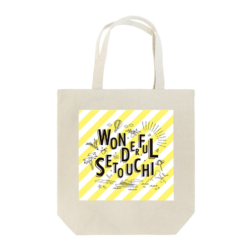 WONDERFUL SETOUCHI YELLOW Tote Bag