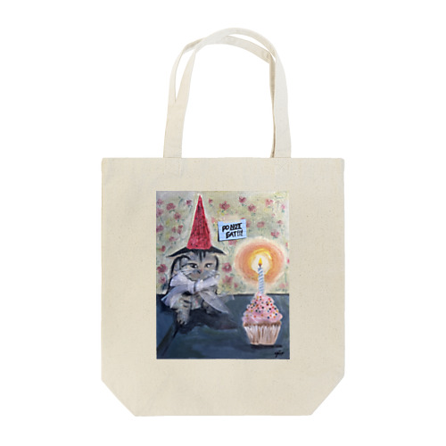 birthday cat🧁 Tote Bag