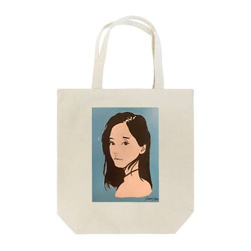 clear girl Tote Bag