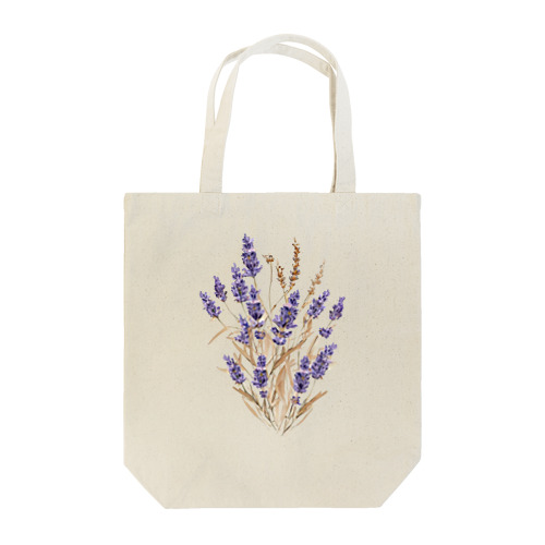 ラベンダー Lavender Tote Bag