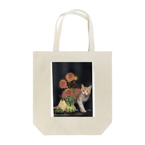 パステル画の猫 Tote Bag