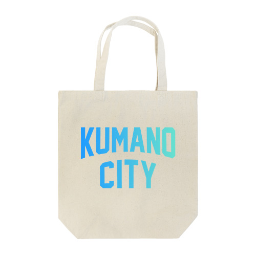 熊野市 KUMANO CITY Tote Bag