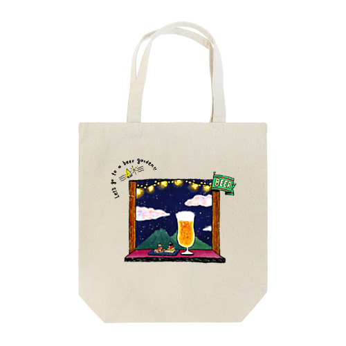 夜景を見ながら乾杯 Tote Bag