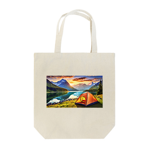 キャンプファッション -Sunrise- Tote Bag