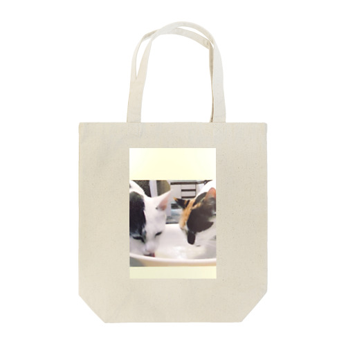 白猫バニラさんのTeaタイム Tote Bag