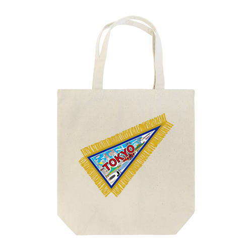 TOKYO土産風のペナント Tote Bag