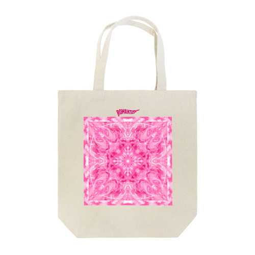 Pink mandala Tote Bag