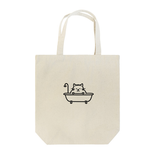 バスタブネコ Tote Bag