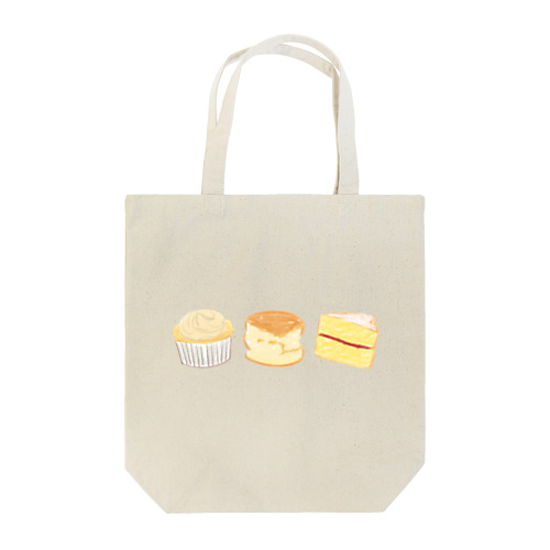 英国菓子② カップケーキ　スコーン　ビクトリアサンドウィッチ Tote Bag