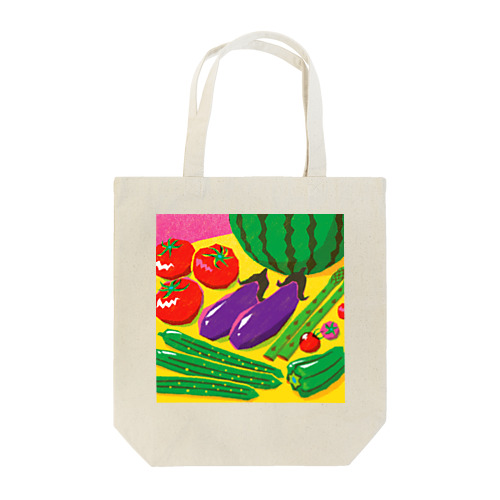 なつやさいたち Tote Bag