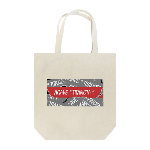 AGAVE”TITANOTA”シグネチャーロゴ Tote Bag