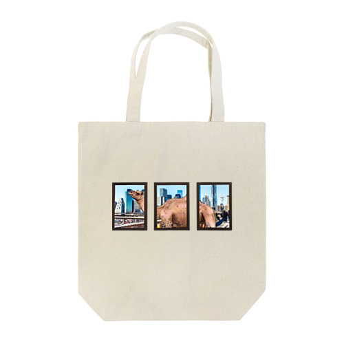 Camel in NYC Tote Bag