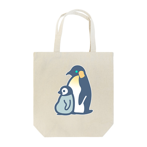 ぺんぎんのおやこ（カラー） Tote Bag