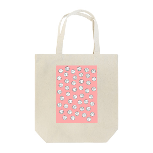 バレーボール　pink Tote Bag