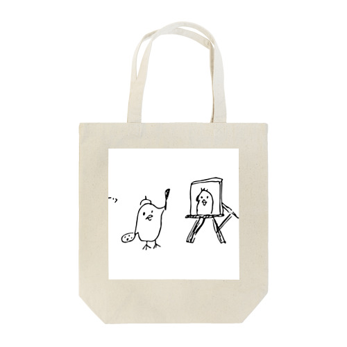 ピヨ画伯 Tote Bag