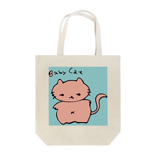 Babycat(ぴんくおれんじ) Tote Bag