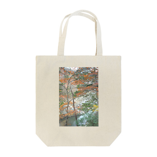 秋の渓谷 Tote Bag