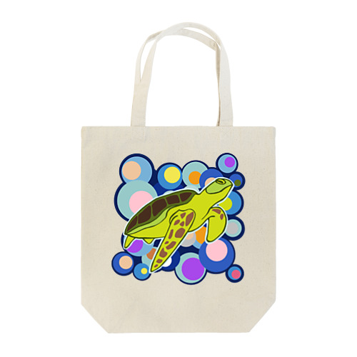 バブルカメ Tote Bag