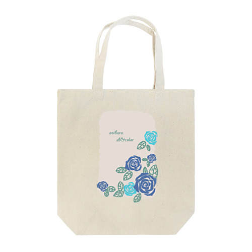 青いバラ Tote Bag