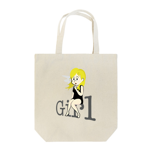 mini-Girl Tote Bag