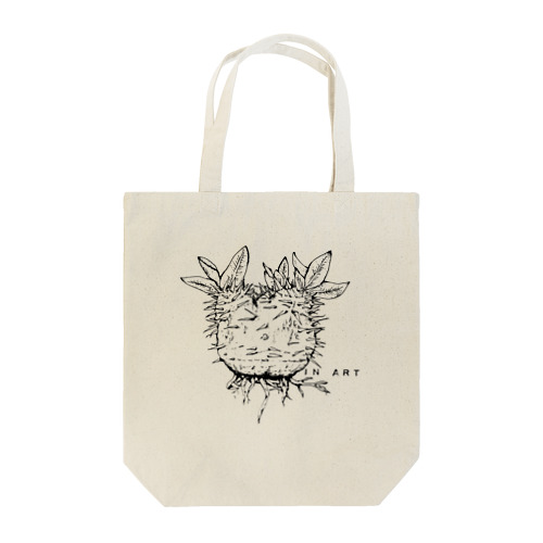 パキポディウム・ボタニカルアート（植物） Tote Bag