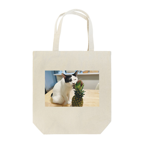 ニニコとパイナップル Tote Bag