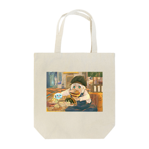 【くらげのくらー】ばくっ！！ Tote Bag