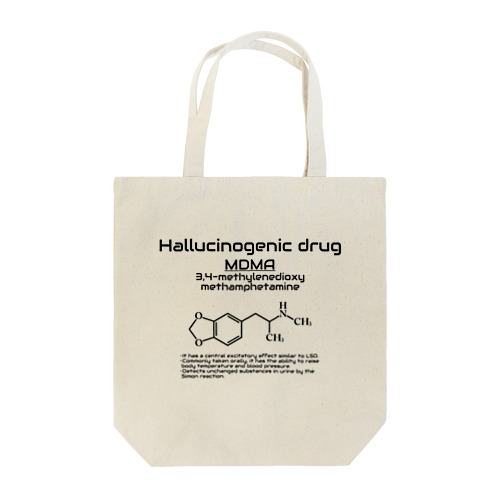 3,4‐メチレンジオキシメタンフェタミンMDMA(衛生学) Tote Bag