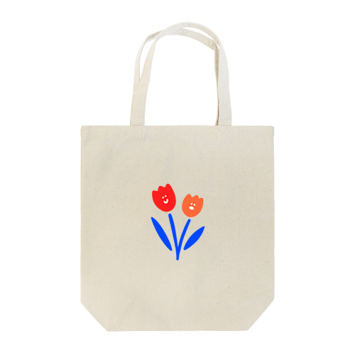 仲良しチューリップ Tote Bag