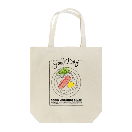 Morning Plate Tote Bag