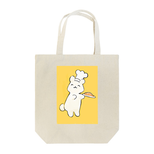 しゃけがすきなIQひくめのいぬ Tote Bag