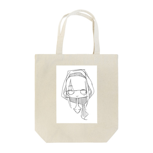 一つ結びちゃん　Hitotsu-musdubi-chan Tote Bag