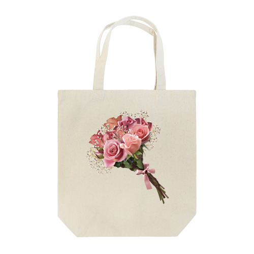 バラ柄 Tote Bag