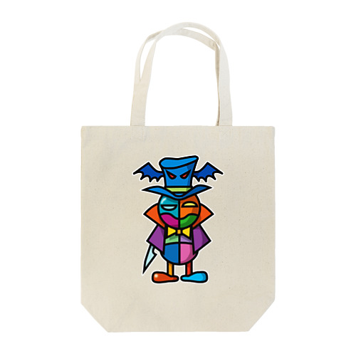 colorful Dracula Tote Bag