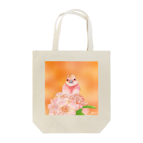 Peach〜ベニマシコ Tote Bag