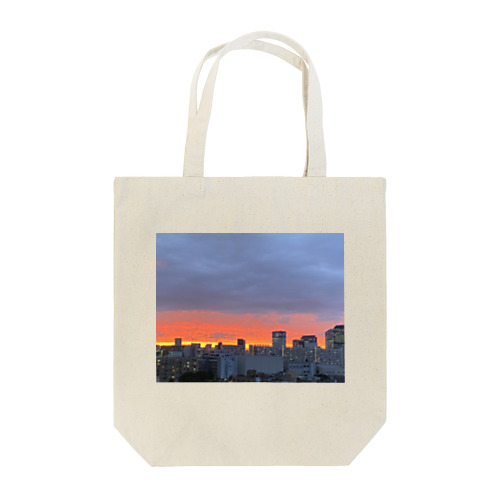 茜色の夕焼け Tote Bag