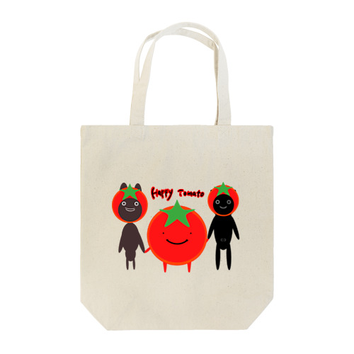 ウサネコtoトマト Tote Bag