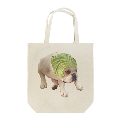 Chu Dog フレンチブルドッグトートバッグキャベツ Tote Bag