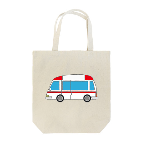 可愛い救急車 Tote Bag
